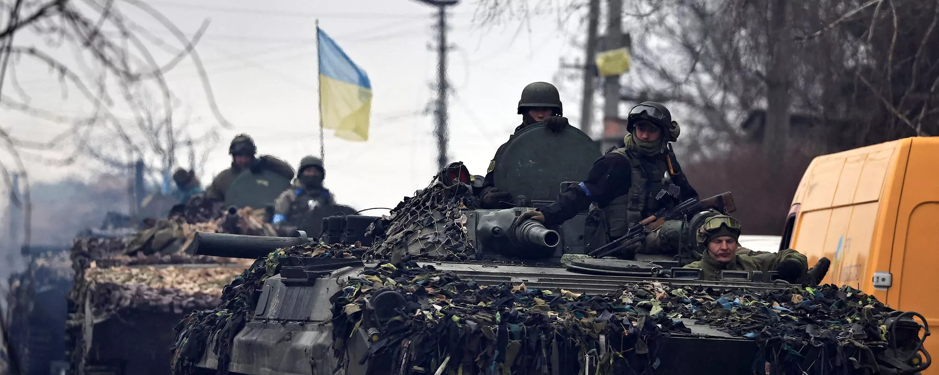 Военнослужащие украинских Вооруженных сил в Буче - Sputnik Lietuva, 1920, 15.04.2022