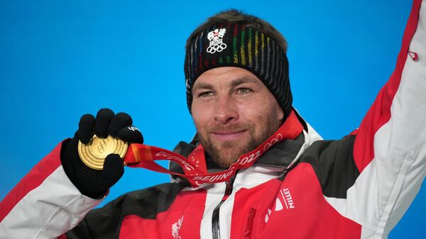 Олимпийский чемпион, сноубордист из Австрии Бенджамин Карл  - Sputnik Литва