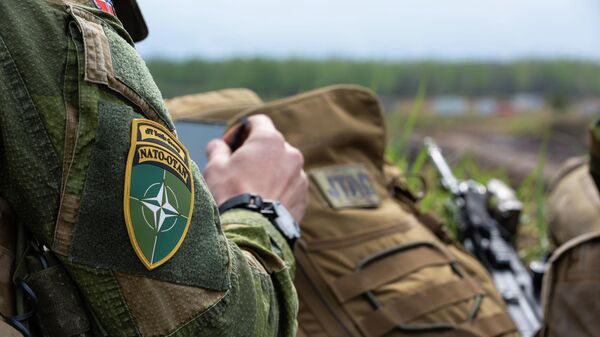 Норвежский солдат в составе боевой группы НАТО, архивное фото - Sputnik Литва