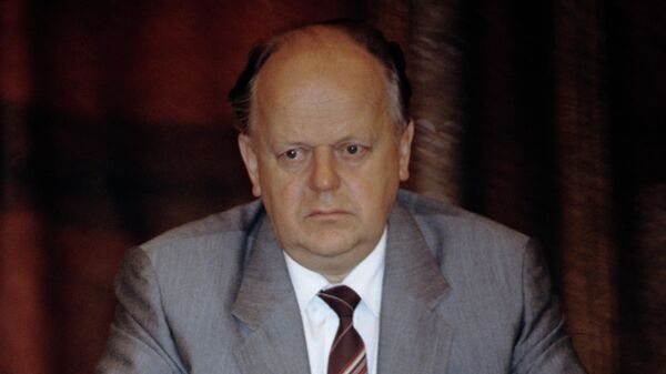 Бывший председатель Верховного Совета Белоруссии Станислав Шушкевич, архивное фото - Sputnik Lietuva