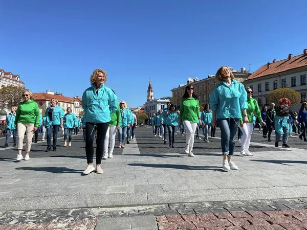 Pats renginys truko valandą ir sulaukė daugybės turistų bei miestiečių dėmesio. - Sputnik Lietuva