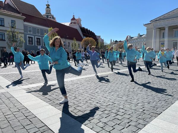В честь Международного дня танца в Вильнюсе ежегодно проходят разные мероприятия. - Sputnik Литва