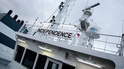 Судно-хранилище СПГ Independence, архивное фото