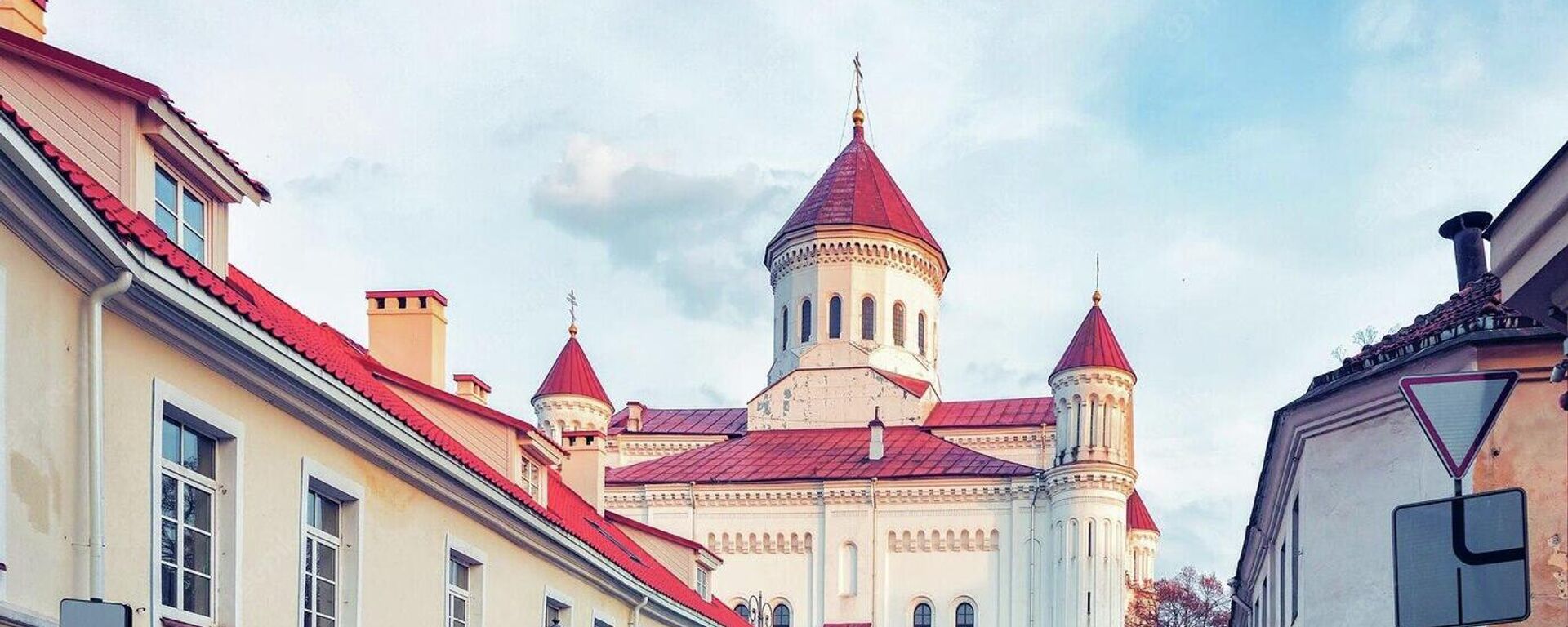 Пречистенский кафедральный собор в Вильнюсе, архивное фото - Sputnik Литва, 1920, 08.07.2022