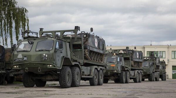 Бронетранспортеры M113, переданные литовскими ВС Украине - Sputnik Литва