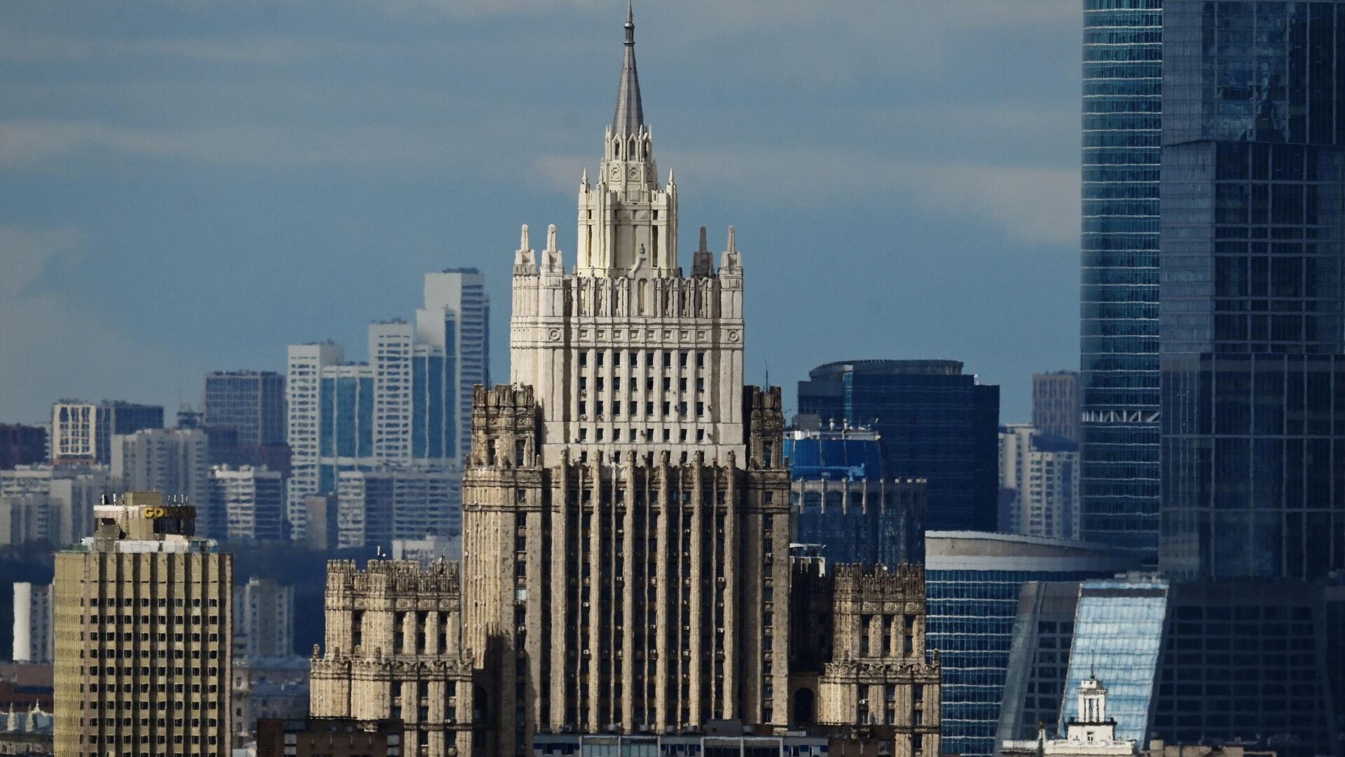 Здание Министерства иностранных дел в Москве, архивное фото - Sputnik Литва, 1920, 29.10.2022