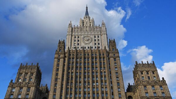 Здание Министерства иностранных дел в Москве, архивное фото - Sputnik Литва
