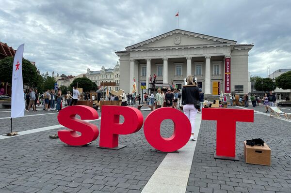 Фестиваль уличного искусства SPOT в проходил с 7 по 10 июля Вильнюсе. - Sputnik Литва