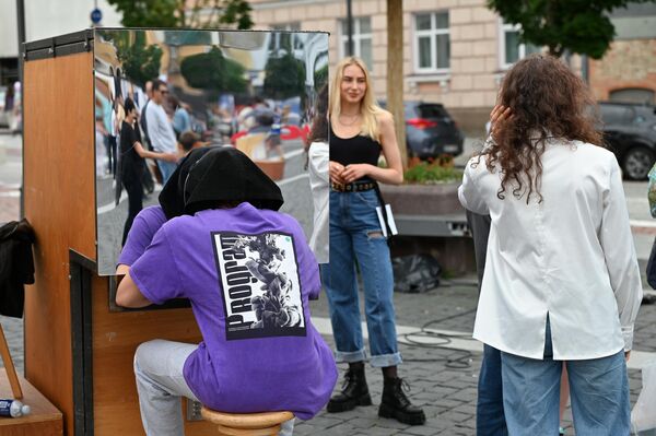На фестивале уличного искусства SPOT. - Sputnik Литва