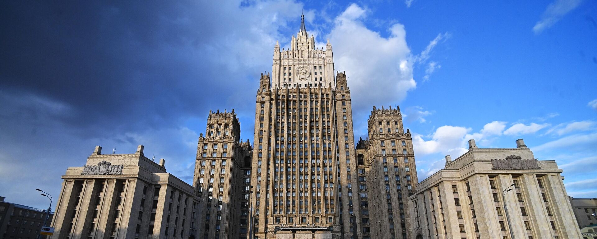 Здание Министерства иностранных дел в Москве, архивное фото - Sputnik Литва, 1920, 06.09.2022