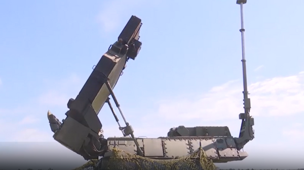 Работа зенитной ракетной системы С-300В в ходе специальной военной операции на Украине - Sputnik Литва