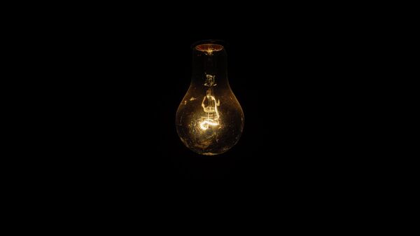 Электрическая лампочка, архивное фото - Sputnik Литва