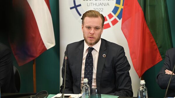 Министр иностранных дел Литвы Габриэлюс Ландсбергис - Sputnik Литва