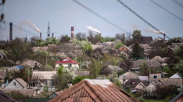 Вид на один из районов в Запорожской области, архивное фото - Sputnik Литва