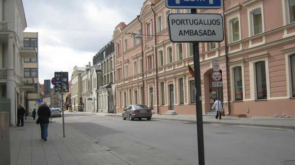 Вид на улицу Тоторю в Вильнюсе, архивное фото - Sputnik Литва