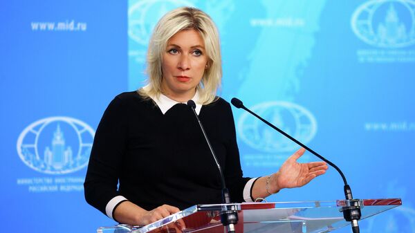 Официальный представитель Министерства иностранных дел России Мария Захарова - Sputnik Литва
