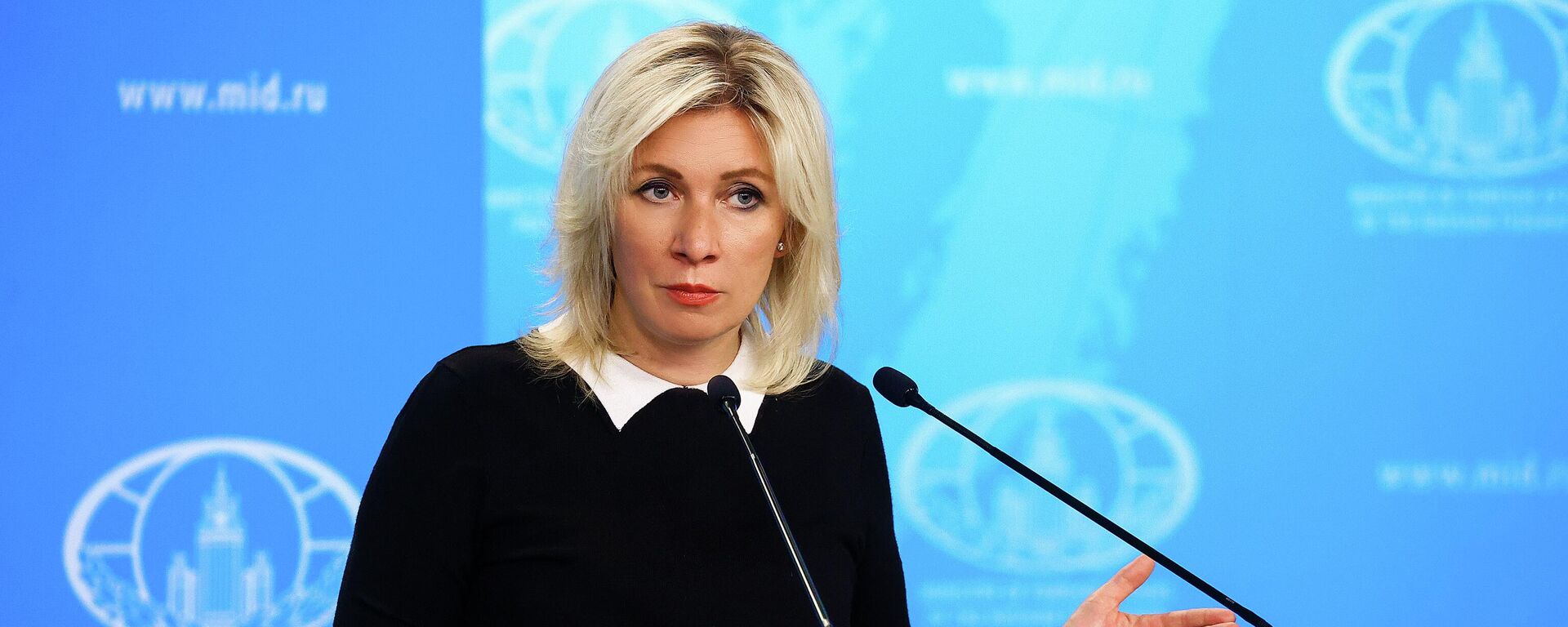 Официальный представитель Министерства иностранных дел России Мария Захарова - Sputnik Литва, 1920, 15.10.2025