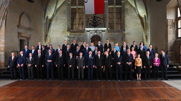 Первый саммит Европейского политического сообщества в Праге - Sputnik Литва