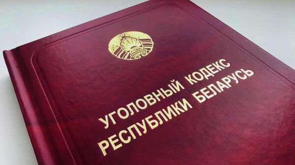 Уголовный кодекс Республики Беларусь, архивное фото - Sputnik Литва