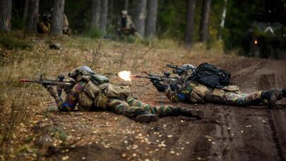 Военные учения Geležinis vilkas 2022 II ("Железный волк" 2022 II) в Литве