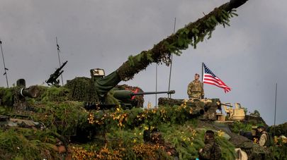 Военные США на учениях "Железный волк 2021 II" (Geležinis Vilkas 2022 II) с участием НАТО в Литве