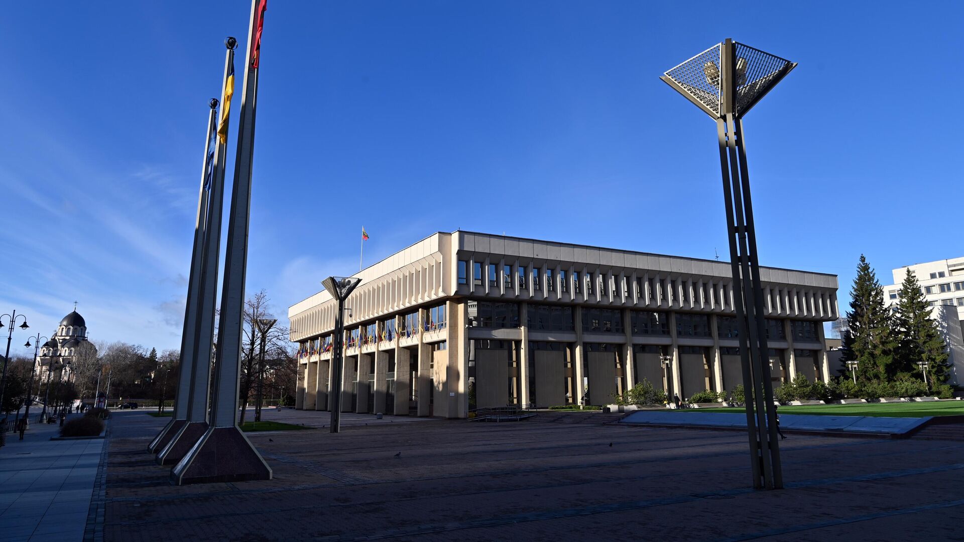 Здание Сейма Литвы - Sputnik Литва, 1920, 22.12.2022