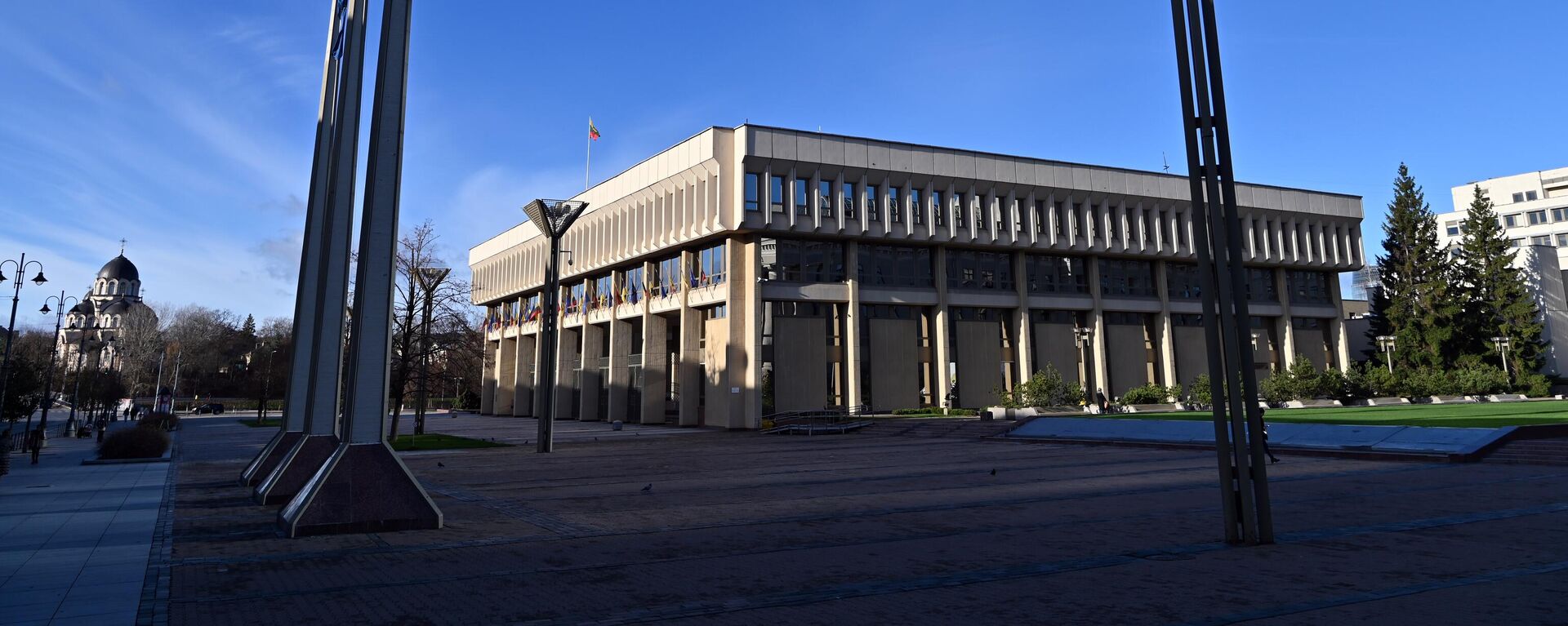 Здание Сейма Литвы - Sputnik Литва, 1920, 22.12.2022