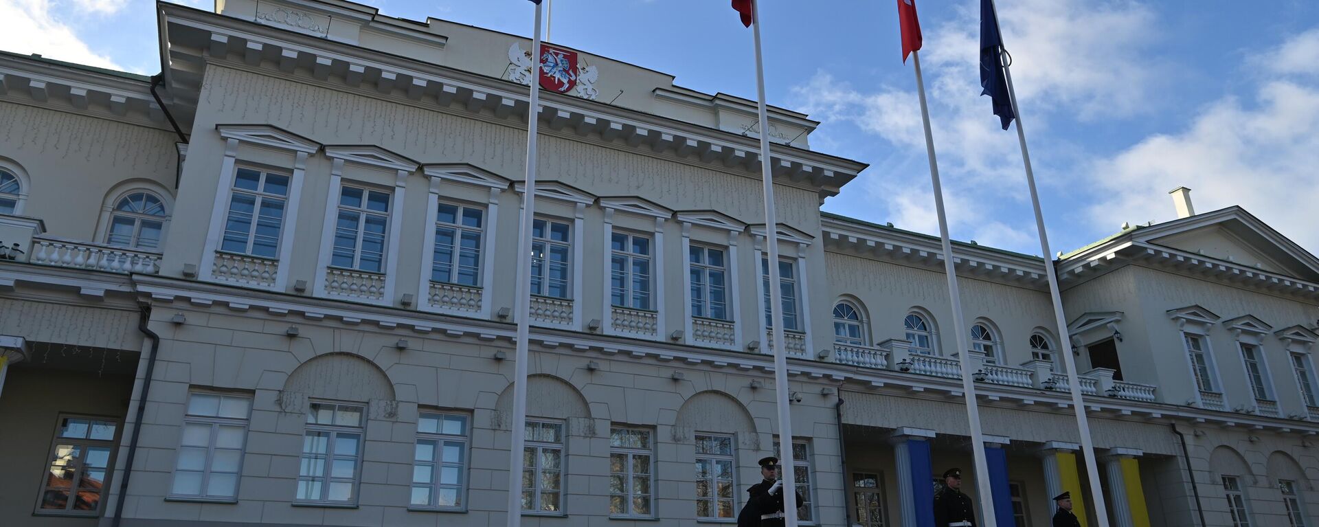 Здание президентского дворца Литвы - Sputnik Литва, 1920, 15.02.2024