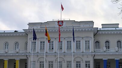 Здание президентского дворца Литвы