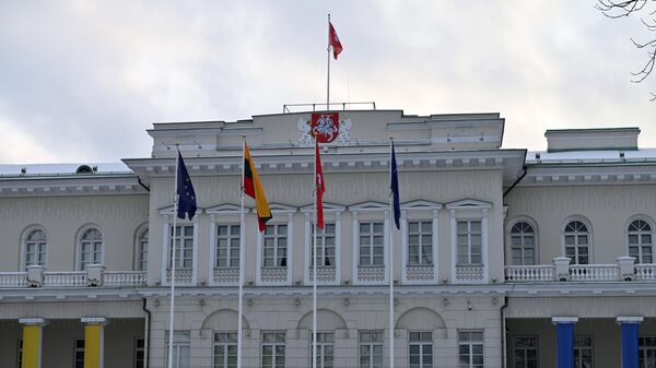 Здание президентского дворца Литвы - Sputnik Литва