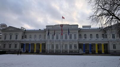 Здание президентского дворца Литвы