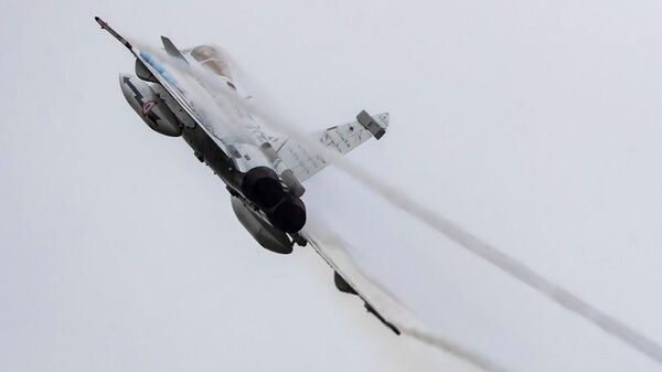 Истребитель F-16 ВВС Польши - Sputnik Литва