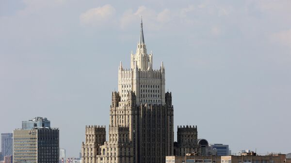 Вид на здание МИД - Sputnik Литва