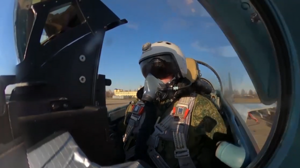 Боевая работа Су-35 - Sputnik Литва