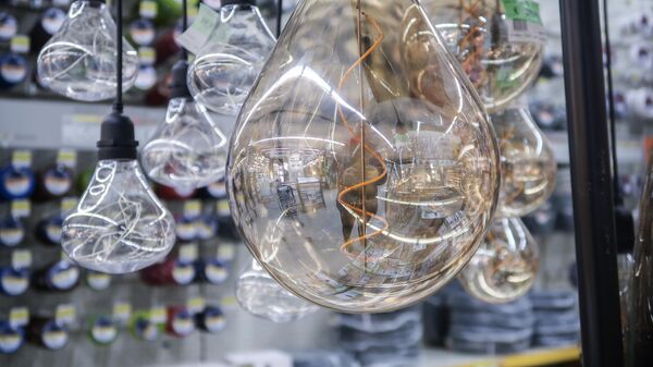 Электрические лампочки, архивное фото - Sputnik Литва