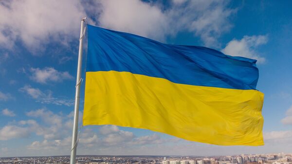 Флаг Украины, архивное фото - Sputnik Литва