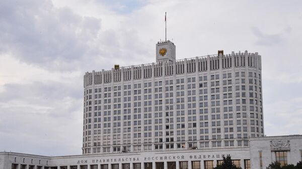 Дом правительства Российской Федерации в Москве, архивное фото - Sputnik Литва