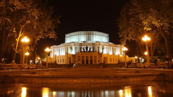 Здание Большого театра Белоруссии, архивное фото - Sputnik Литва
