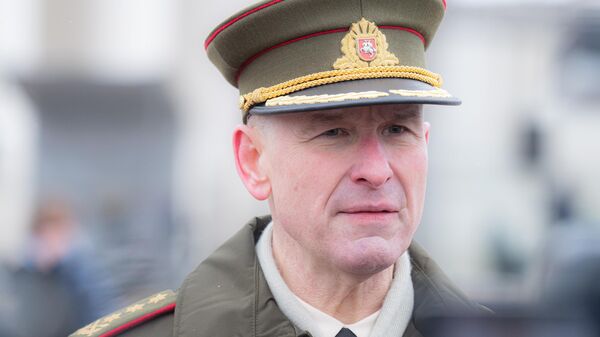 Командующий Вооруженными силами Литвы генерал-лейтенант Вальдемарас Рупшис - Sputnik Литва