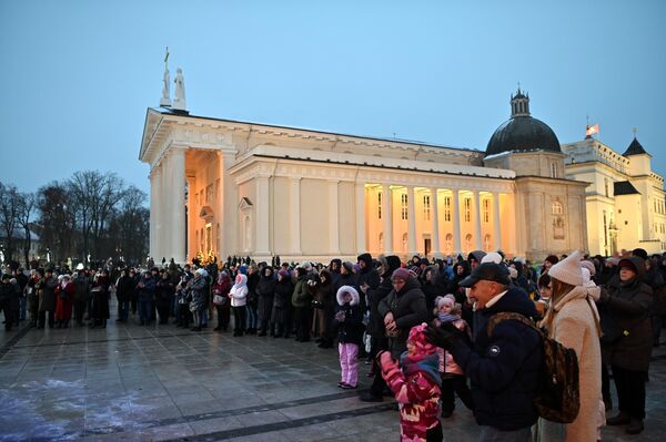 В Вильнюсе 7 января состоялся концерт, посвященный православному Рождеству. - Sputnik Литва