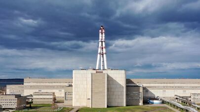 Игналинская АЭС, архивное фото