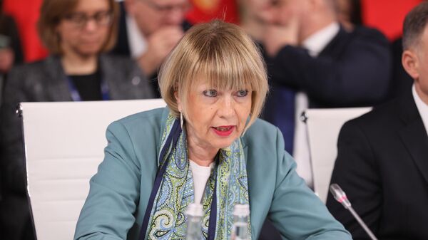 Генеральный секретарь Организации по безопасности и сотрудничеству в Европе Хельга Мария Шмид - Sputnik Литва