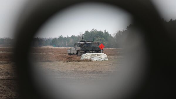 Танк Leopard вооруженных сил Польши, архивное фото - Sputnik Литва