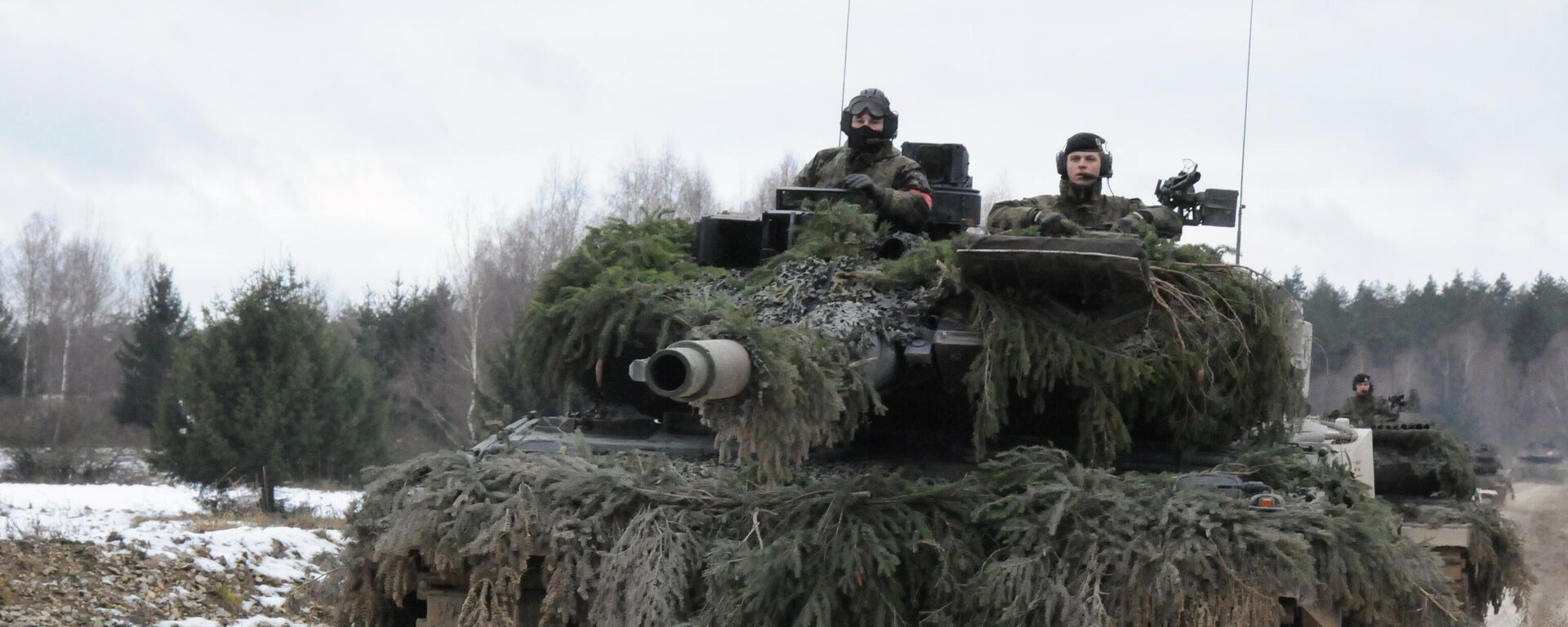 Немецкий танк Leopard 2, архивное фото - Sputnik Литва, 1920, 06.02.2026