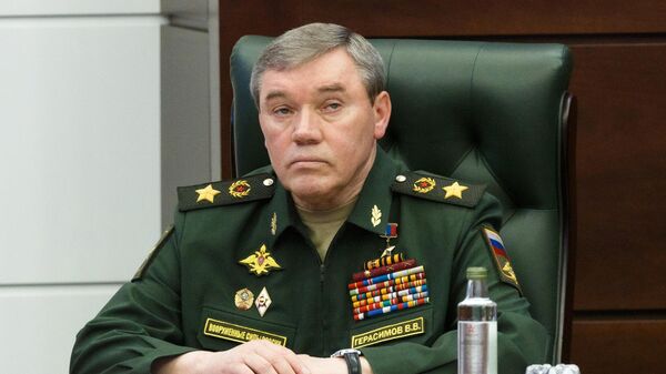 Начальник Генерального штаба Вооруженных сил РФ Валерий Герасимов - Sputnik Литва