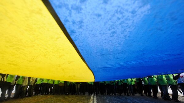 Празднование Дня соборности и свободы в Киеве - Sputnik Литва