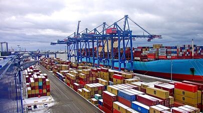 Клайпедский порт, архивное фото