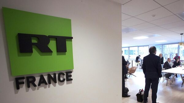 Офис телеканала RT France в Париже - Sputnik Литва
