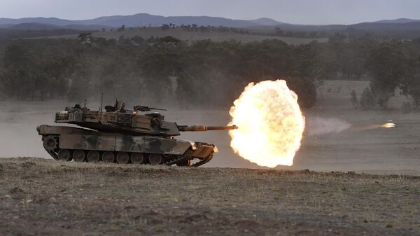 Танк M1A1 Abrams австралийской армии, архивное фото - Sputnik Литва