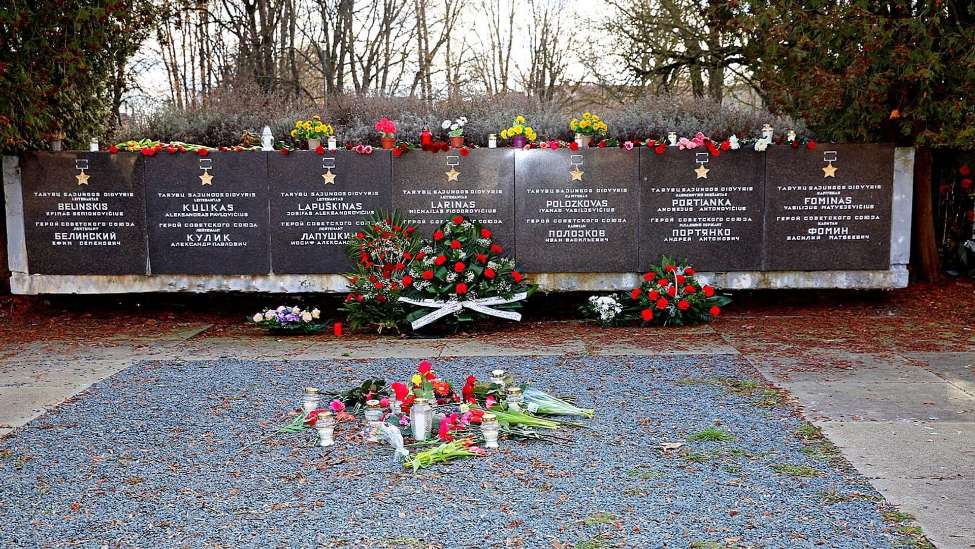 Мемориал советским воинам в Клайпеде - Sputnik Литва, 1920, 30.01.2023
